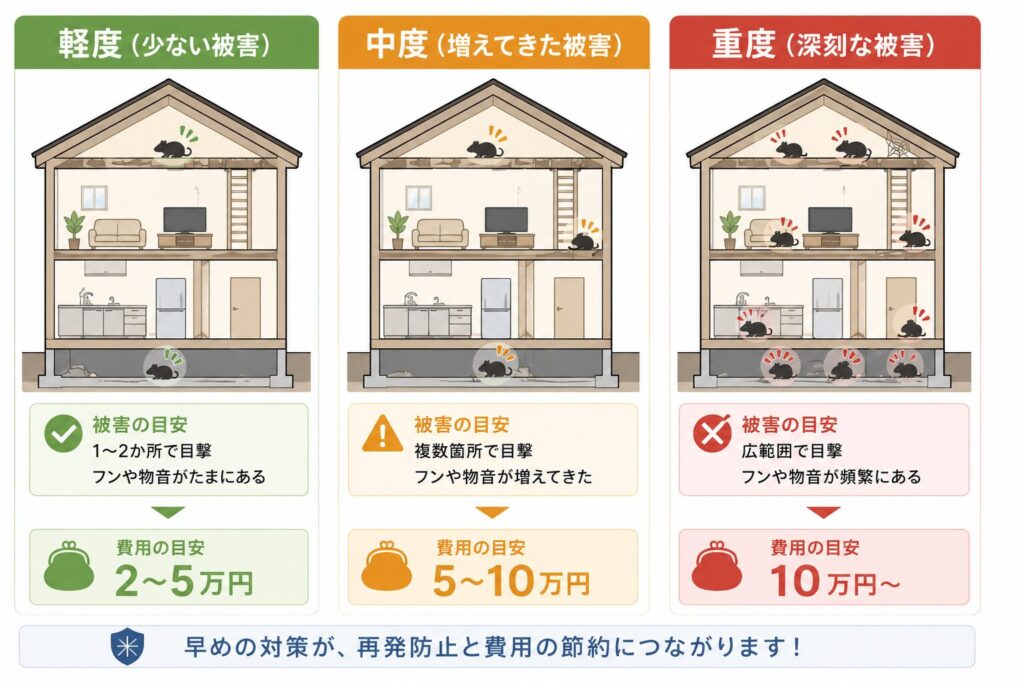 高松市のネズミ駆除費用・料金の相場はいくら?の解説画像