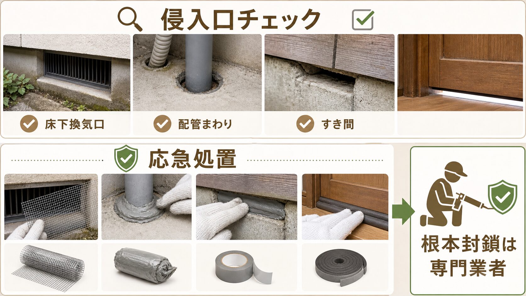 栃木県でネズミ駆除業者に依頼する際の注意点