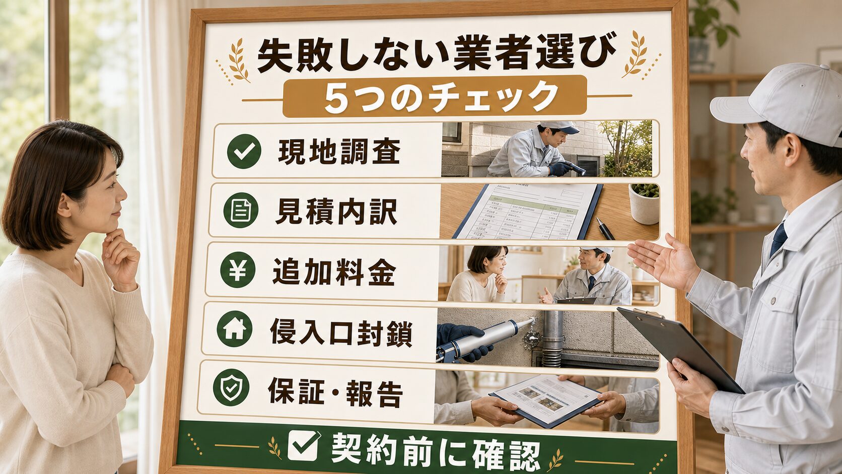 失敗しない!兵庫県でネズミ駆除業者を選ぶ5つのポイント