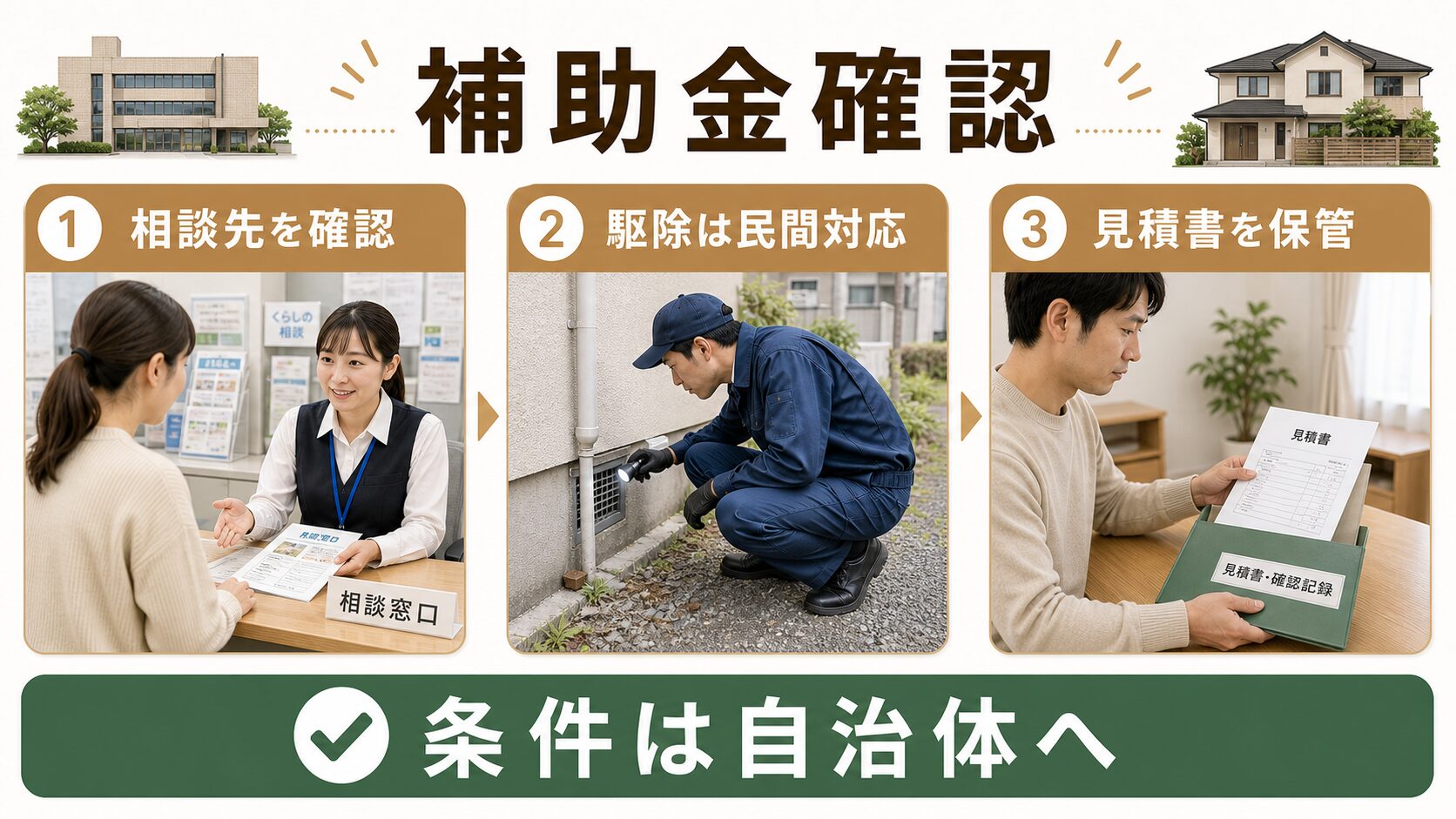 岡山県のネズミ駆除に関する補助金と自治体対応