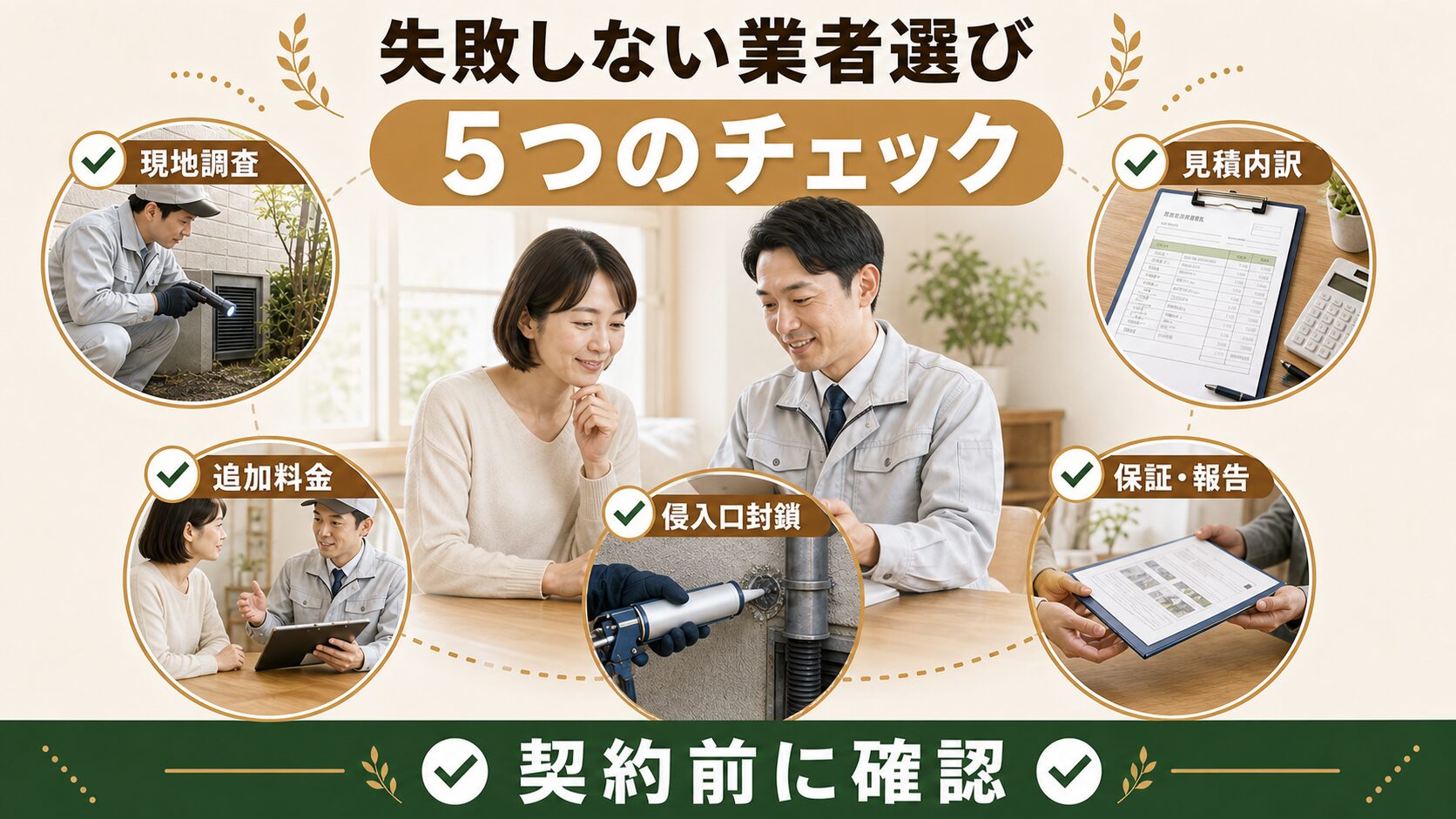 大阪市で失敗しないネズミ駆除業者の選び方