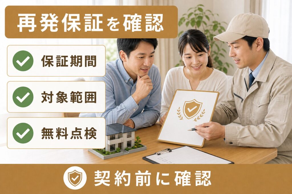 ネズミ駆除業者の保証期間・再発保証を確認するポイント