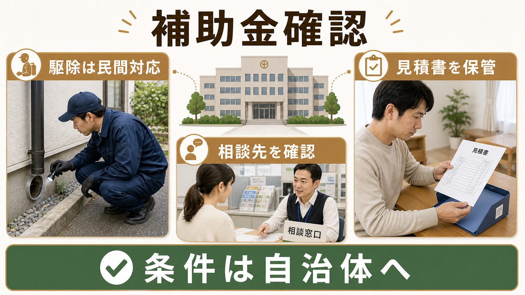 長野県のネズミ駆除に関する補助金・自治体の対応