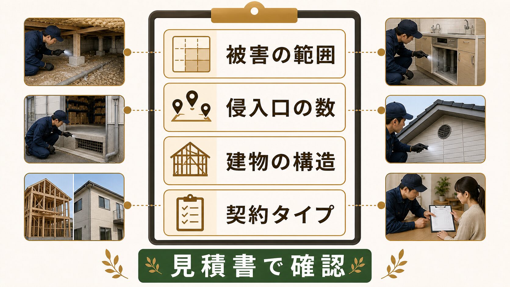中間マージンなしの価格体系?害獣セーフガードの料金はどう決まるのイメージ