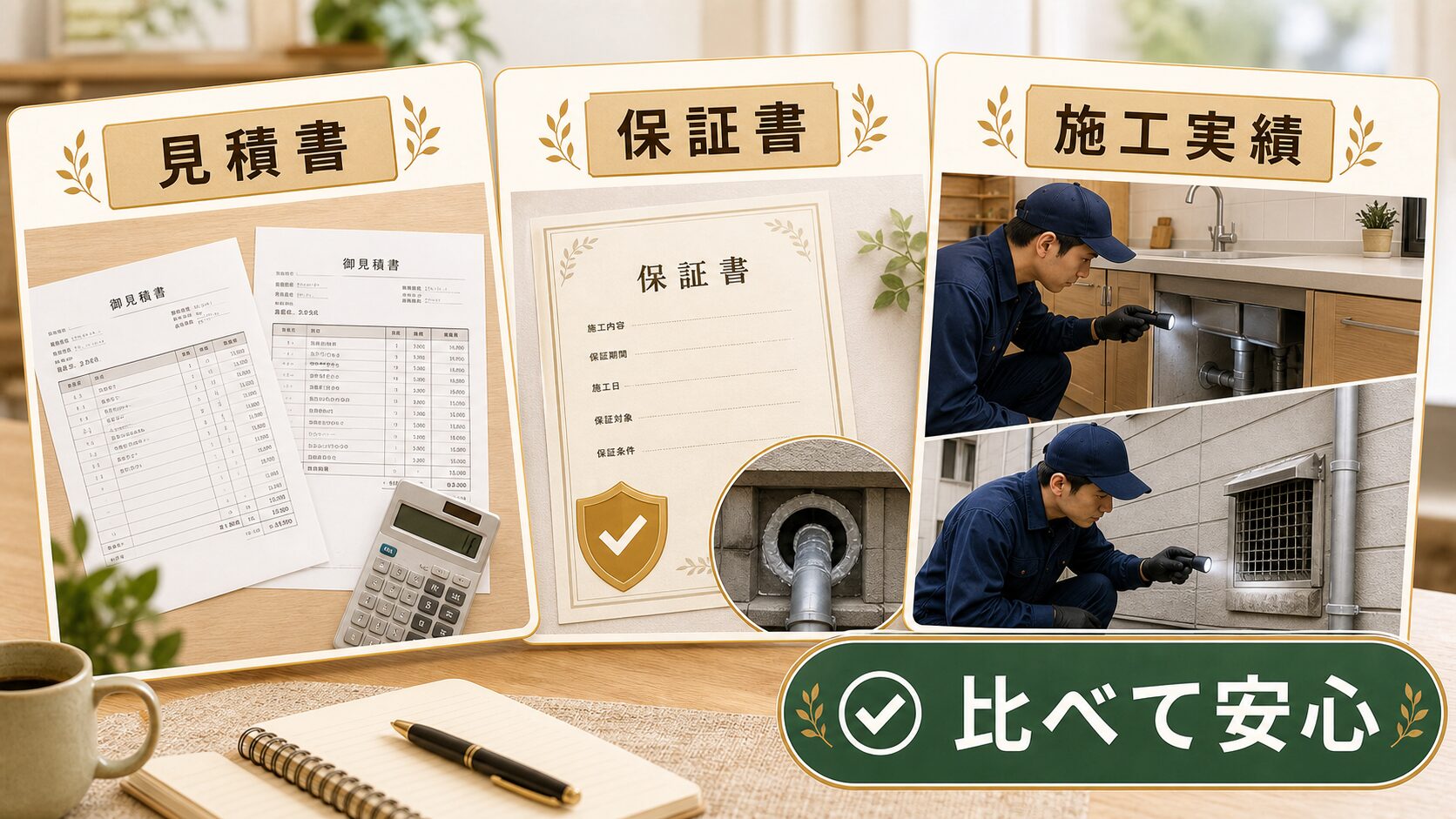 セーフガード一択でいい?契約前に相見積もりが欠かせない理由のイメージ