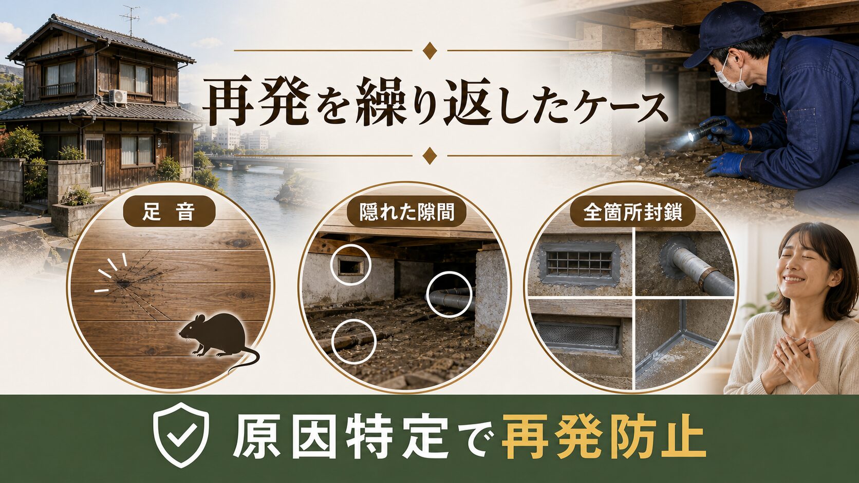 台風シーズンの停電・破損がネズミの侵入と繁殖を後押しする理由の解説画像