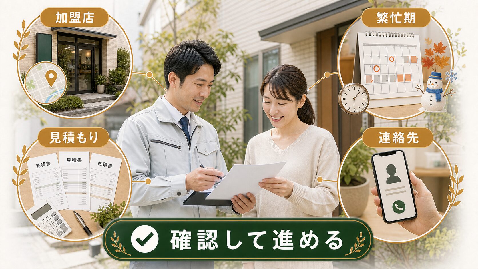 ハウスプロテクト利用前の注意点のイメージ
