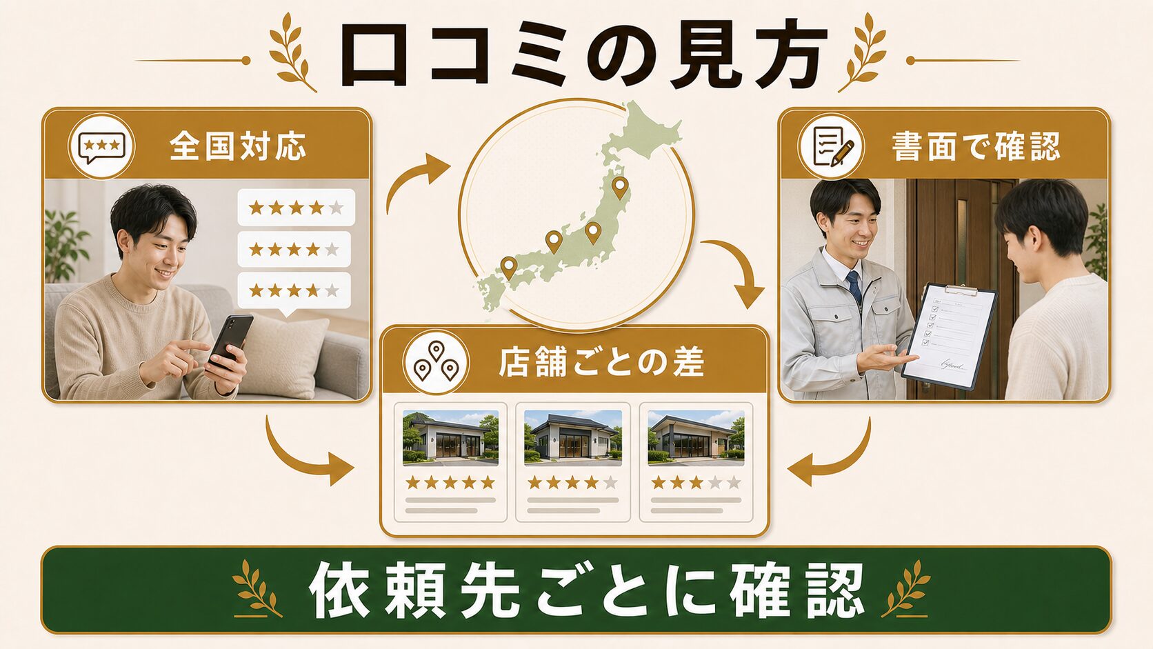 大洋防疫研究所の口コミ・評判｜Googleマップ150件超・平均5.0の高評価の中身のイメージ