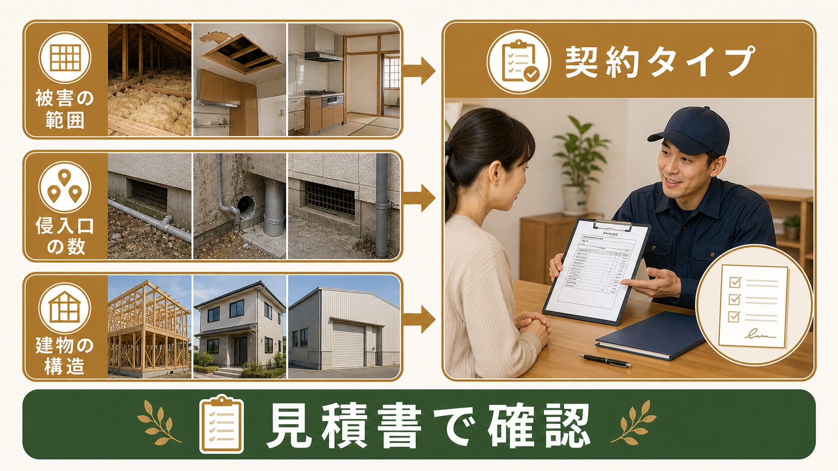 害獣駆除対策センターの料金・費用相場のイメージ