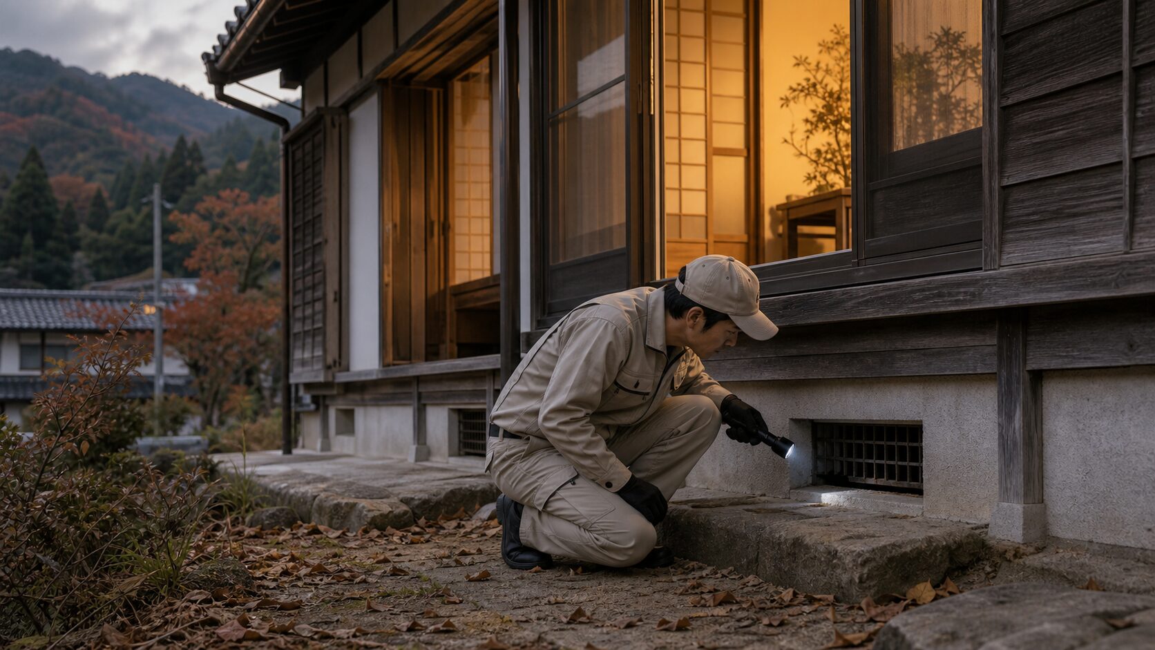 現地調査に約1時間かける理由のイメージ