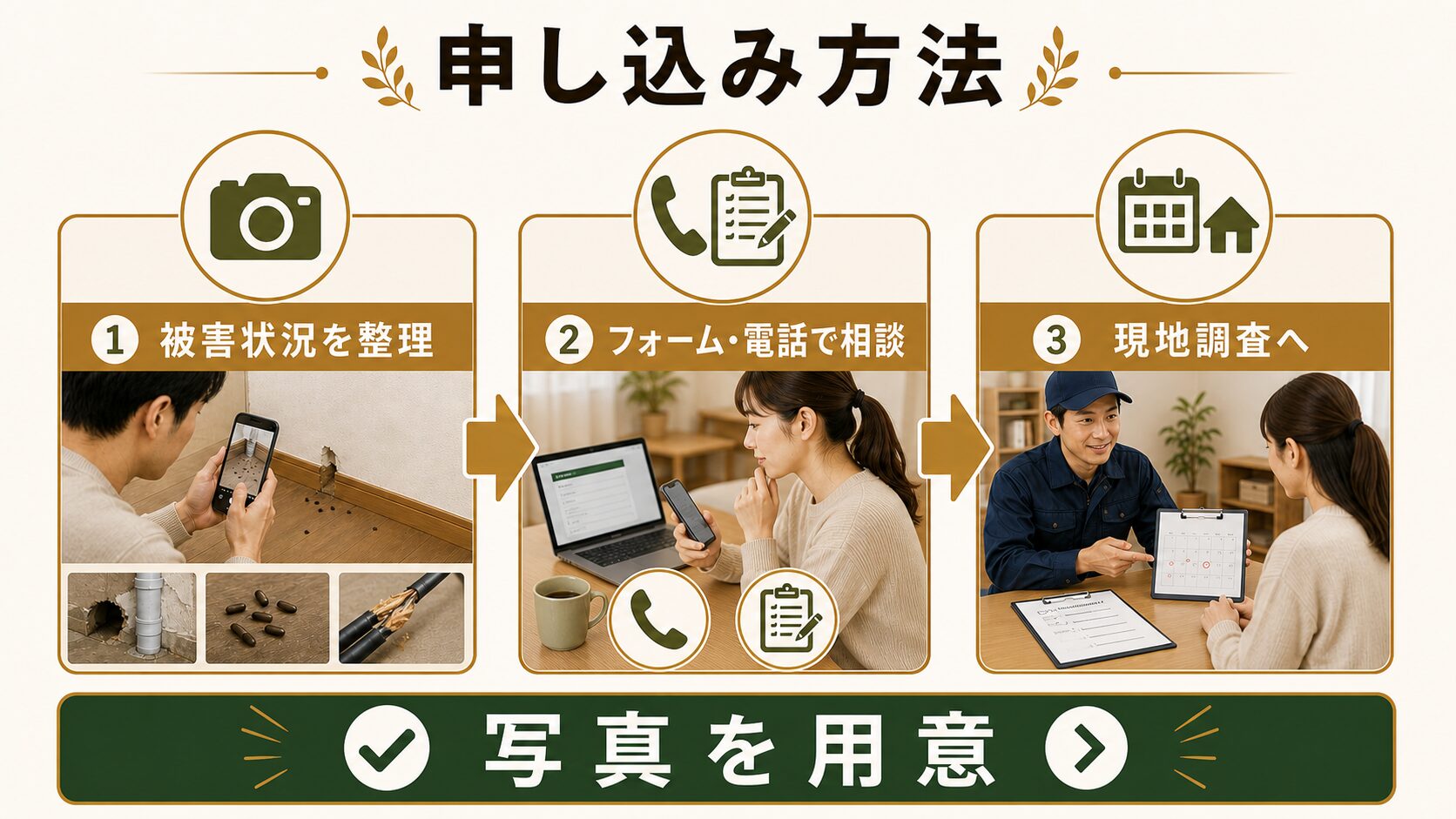 クリーン計画プロープルへの申し込み方法のイメージ